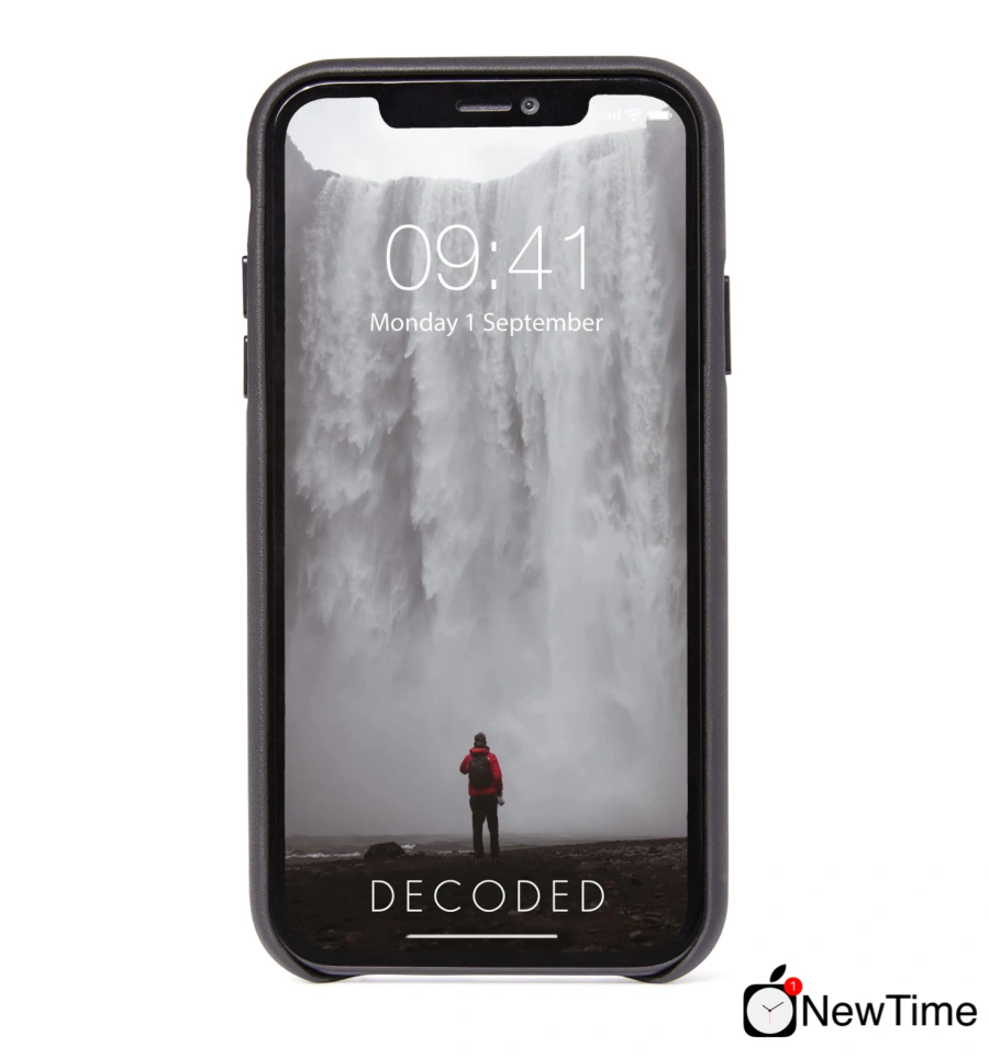Чехол DECODED Leather Back Cover Black for iPhone 11 Pro (D9IPOXIBC2BK)